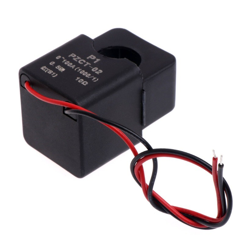 Factory 100A/100mA For Electricity Meters Coil CT Open CT  AC PZCT-02 Split Core Current Transformer